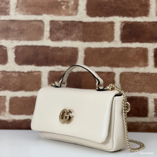 Hyperpeter bag-21*12.5*4.5CM GG top mini handle GUCCI Milano 0726